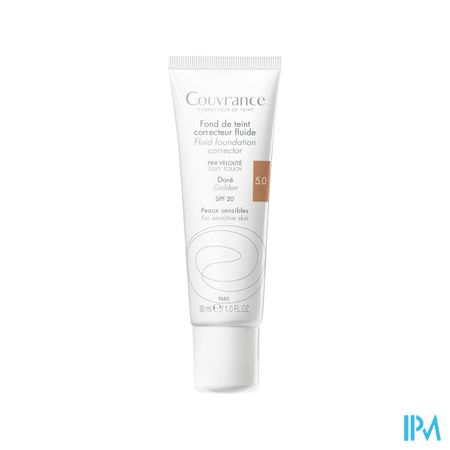 Avene Couvrance Fdt Correct. Fluide 5 Dore 30ml 7