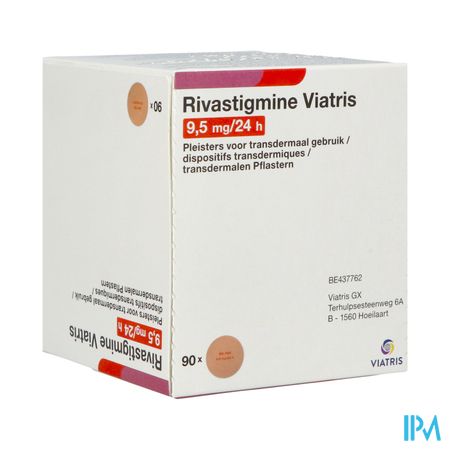 Rivastigmine Viatris 9,5mg/24 Pleister Transder 90