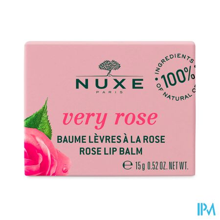 Nuxe Very Rose Baume Levres Rose 15g