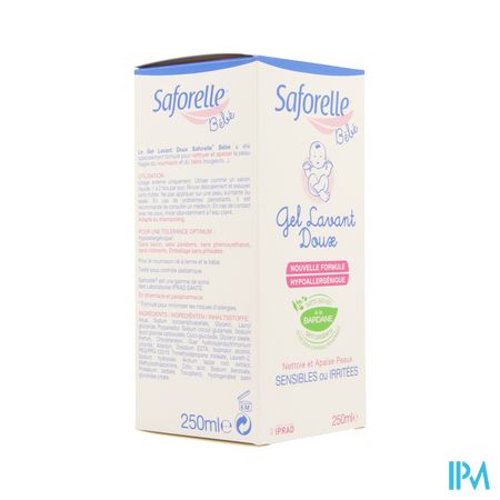 Saforelle Bb Gel Lavant Doux 250ml