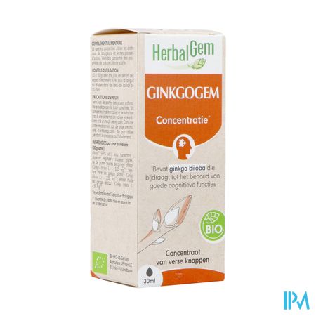 Herbalgem Ginkgogem Bio 30ml