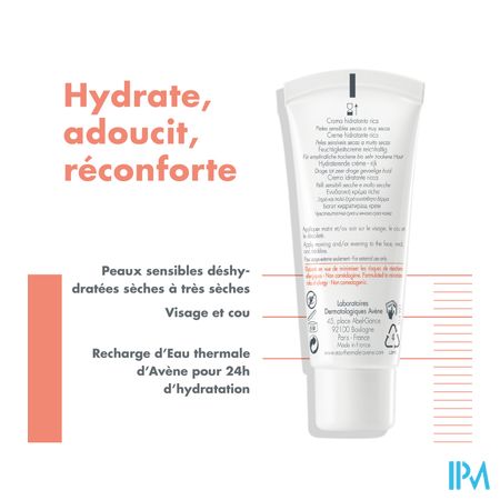 Avene Hydrance Rijk Creme 40ml 14