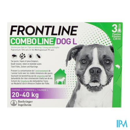 Frontline Combo Line Dog l 20-40kg 3x2,68ml 1