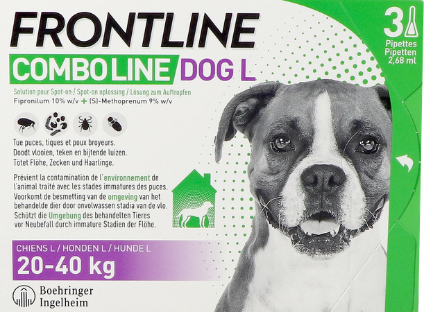 Frontline Combo Line Dog l 20-40kg 3x2,68ml 1