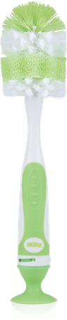 Nûby Flessenborstel met kleinere speenborstel en zuignap 15