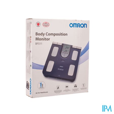 Omron Bf511b Bleu Moniteur Constitut.corp. <150kg