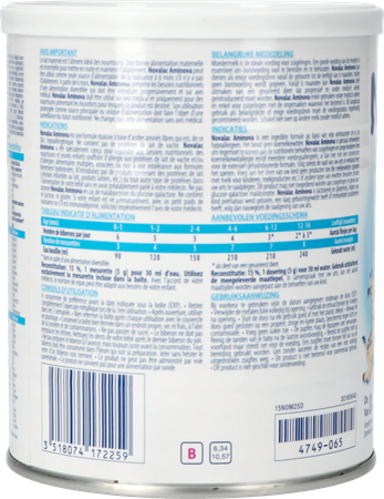 Novalac Aminova 0-36m Pdr 400g Nf 5