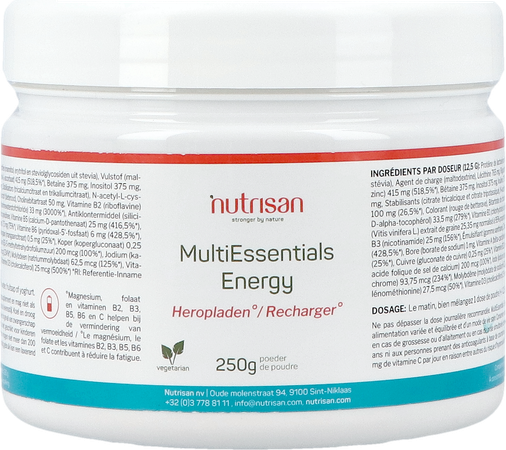 Nutrisan Multiessentials Energy 250g 1
