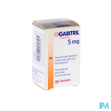 Gabitril Filmomh Tabl 50 X 5mg