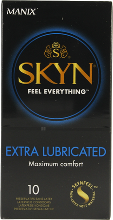 Manix Skyn Extra Lubricated Condoms 10 1