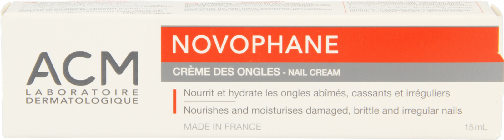 Novophane Voedende Creme Nagel Tube 15ml 2