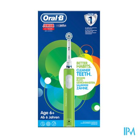 Oral-b Tandenborstel Vitality Junior 6+ Groen