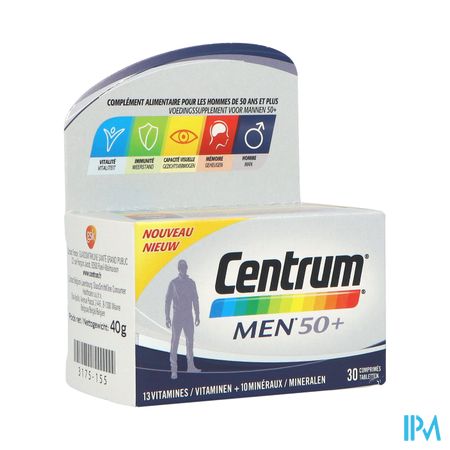 Centrum Men 50+ Comp 30