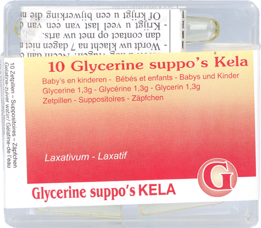 Glycerine Kela Pharma Baby - Inf Supp 10 2