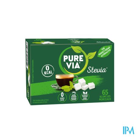 Pure Via Zoetstof Klontjes 65 (130g)