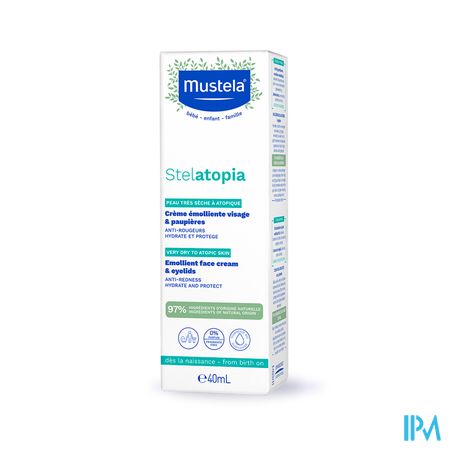 Mustela Pa Stelatopia Creme Emolliente Visage 40ml