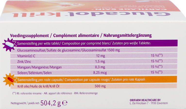 Glucadol Krill Tabl 84 + Caps 84 5
