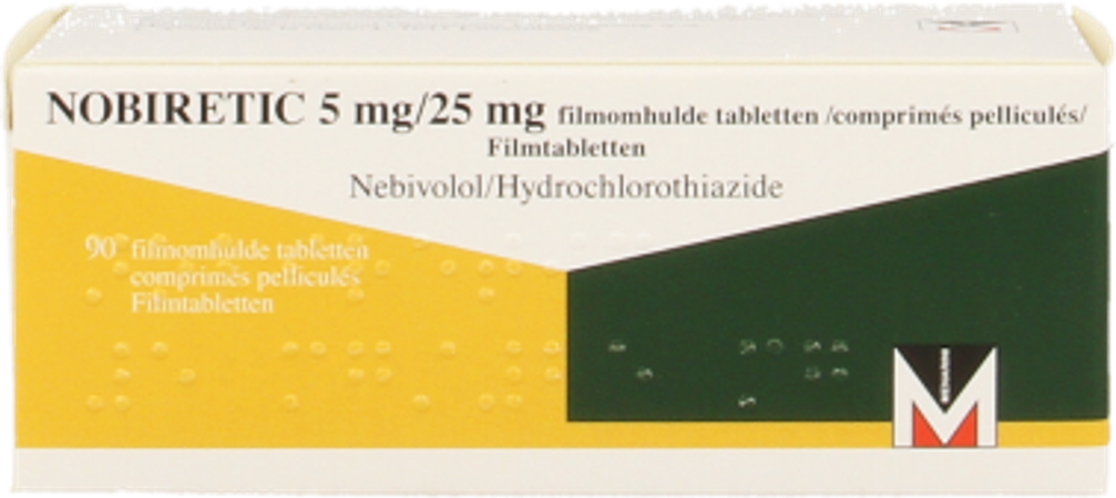 Nobiretic 5mg/25,0mg Comp 90 2