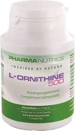 l-ornithine 500 V-caps 60 Pharmanutrics 2