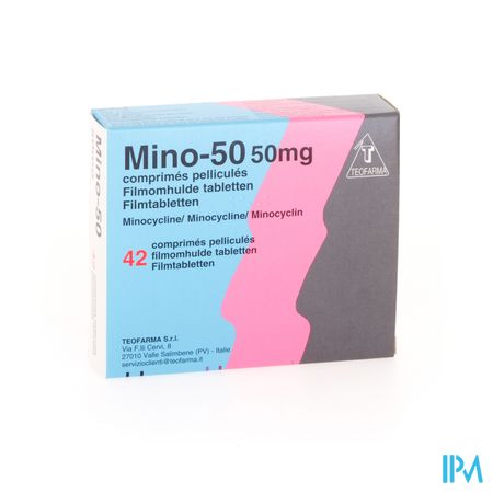 Mino-50 Comp 42 X 50mg