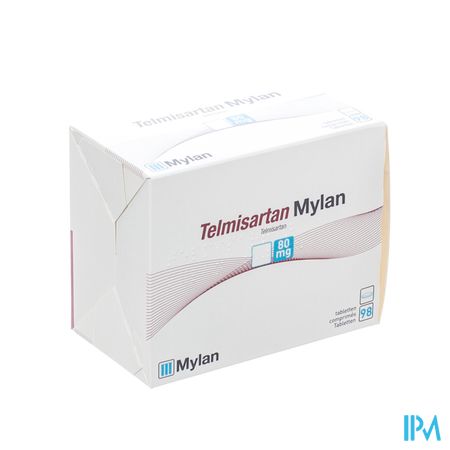 Telmisartan Viatris 80mg Tabl 98 1