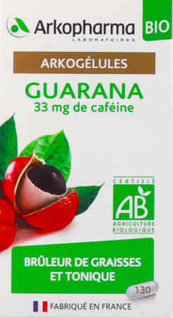 Arkogelules Guarana Bio Caps 130 6
