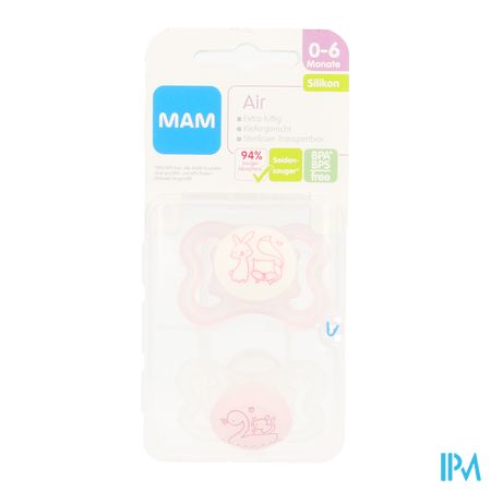 Mam Fopspeen Air 0-6m Meisje 1
