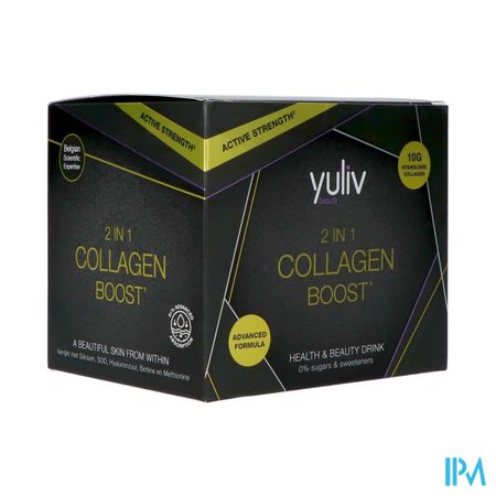 Yuliv 2en1 Active Streng.collagen Boost Amp30x25ml
