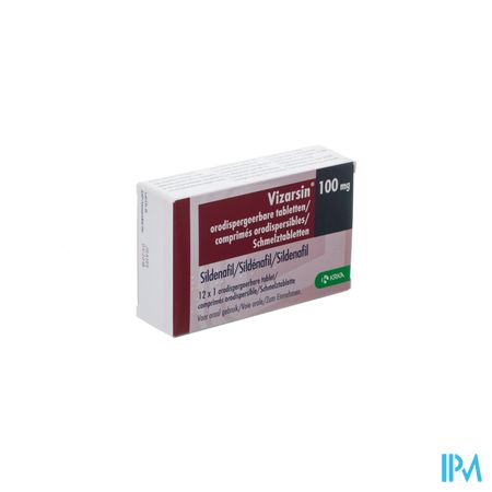 Vizarsin 100mg Comp Orodisp. 12 X 100mg