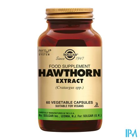 Solgar Hawthorn Extract Meidoorn V-caps 60 1