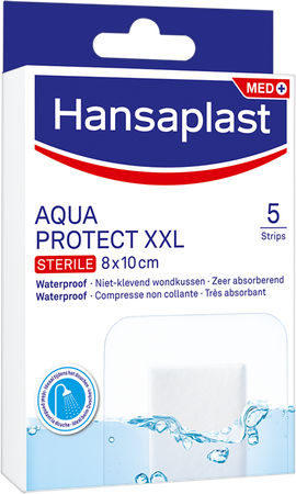 Hansaplast Aqua Prot. Strips Xxl 5 4