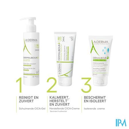 Aderma Dermalibour+ Cica Gel Schuimend 200ml 7