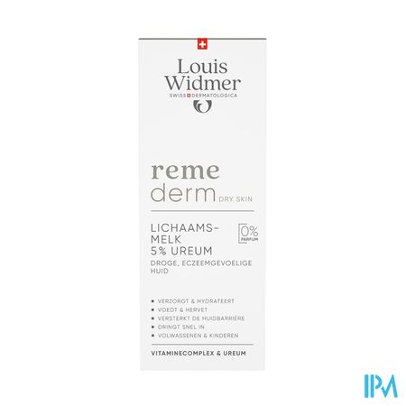 Widmer Remederm Lichaamsmelk 5 % Ureum Zonder Parfum 200ml 1