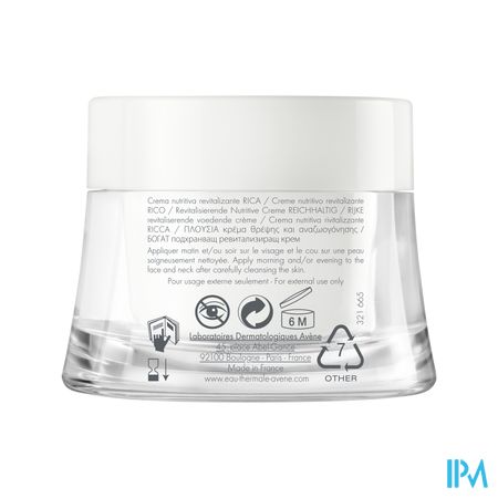 Avene Les Essentiels Rijke Revit. Voedende Cr 50ml 5