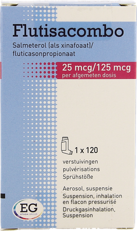 Flutisacombo 25Mcg/125Mcg Aerosol 120D 1