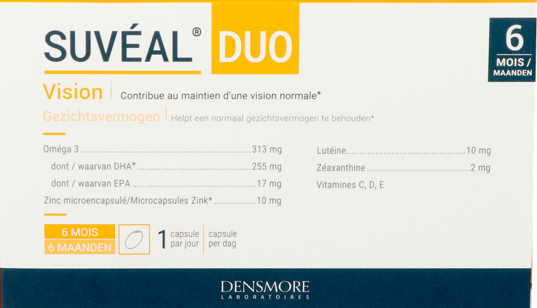 Suveal Duo 6m Caps 180 3