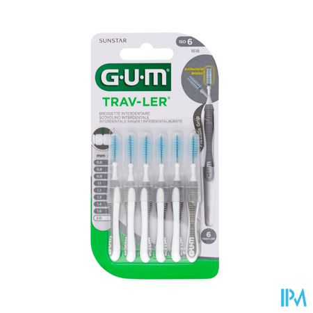 Gum Trav-ler Brosse Interdent. 2,0mm 6 1618m6