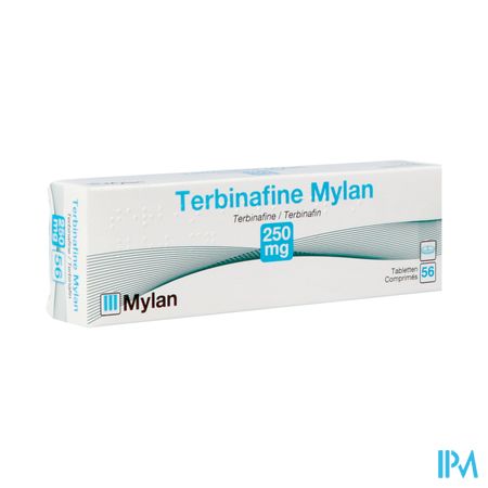 Terbinafine Viatris 250mg Tabl 56