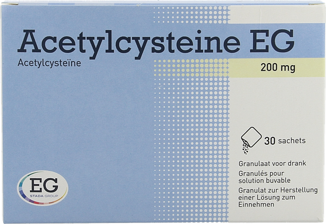 Acetylcysteine EG Sach 30X200Mg 2