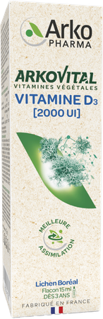 Arkovital Plantaardige Vit D3 & E Fl 15ml 9