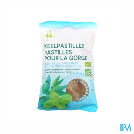 Mph Keelpastilles Munt&eucalyptus 80g