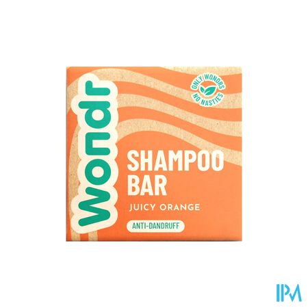 Wondr Shampoo Bar Orange Is The New Bar 55g