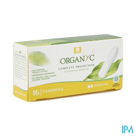 Organyc Tampon Regular Coton Bio 16