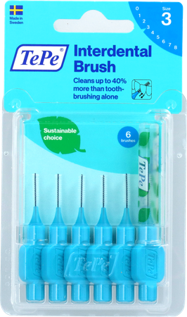 Tepe Interdental Brush 0,60mm Blue 6 4