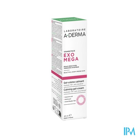 Aderma Exo Mega Gezicht Gel-creme 40ml