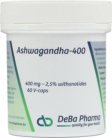 Ashwagandha 400 V-caps 60 Deba 3