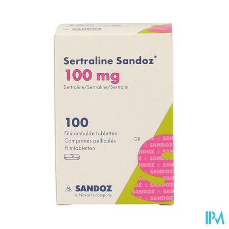 Sertraline Sandoz Comp 100 X 100mg 1
