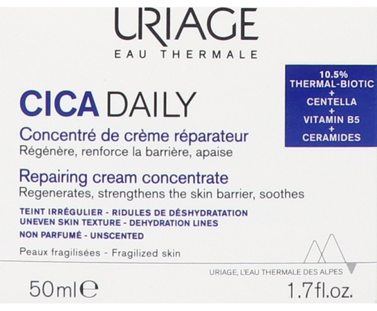 Uriage Bariederm Cica Daily Conc. Cr Rep 50ml 5