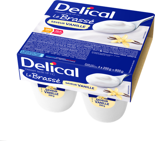 Delical Le Brasse Vanille 4x200g 1