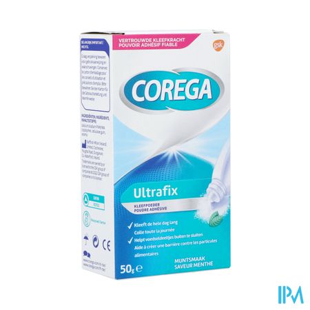 Corega Ultrafix Pdr Adhesive 50g Nf